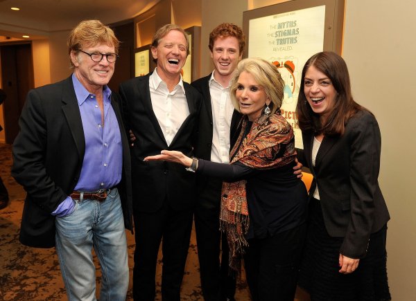 Robert Redford, James Redford, Dylan Redford, Sheila Nevins, Nancy Abraham