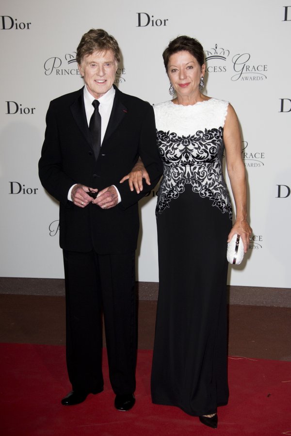Robert Redford i Sibylle Szaggars
