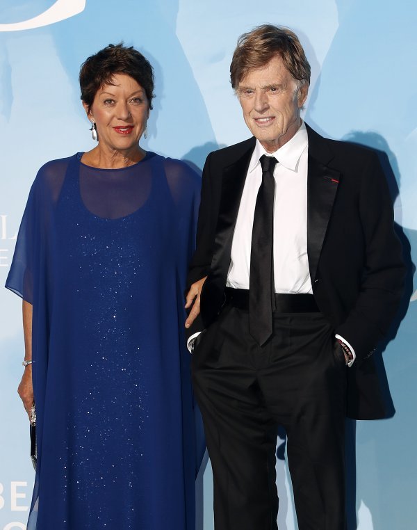 Robert Redford i Sibylle Szaggars