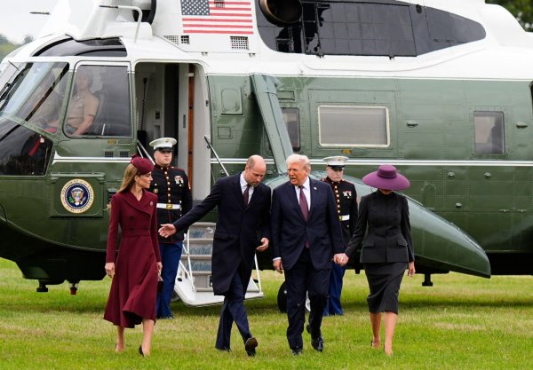 Kate Middleton, princ William, Donald Trump, Melania Trump
