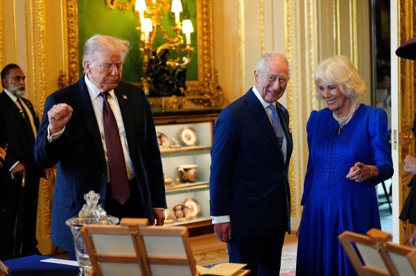 Donald Trump i kralj Charles III