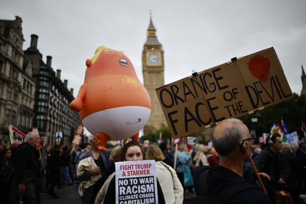 Prosvjed zbog Trumpova dolaska u Londonu