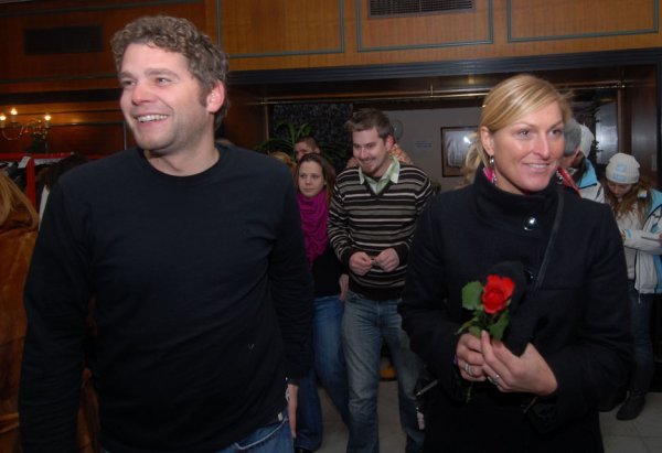 Janica Kostelić i Boris Ivančić