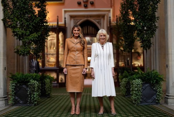 Melania Trump i kraljica Camilla