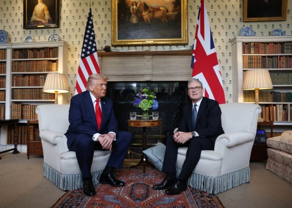 Donald Trump i Keir Starmer