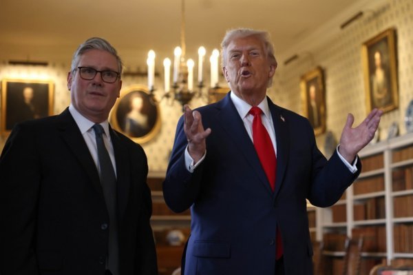 Donald Trump i Keir Starmer