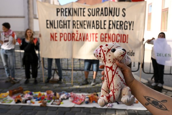 Zelena akcija održala akciju kod Banskih dvora