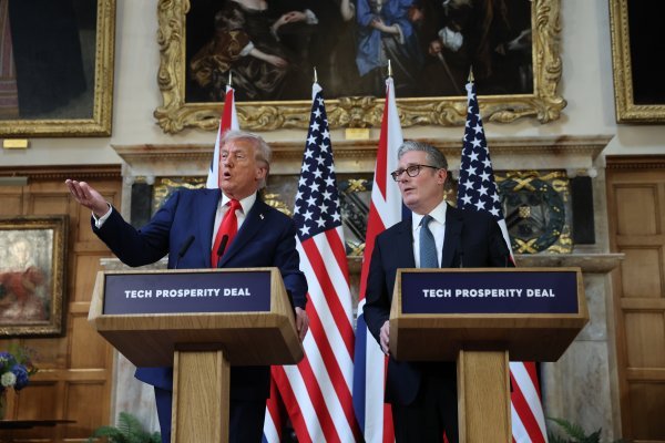 Donald Trump i Keir Starmer