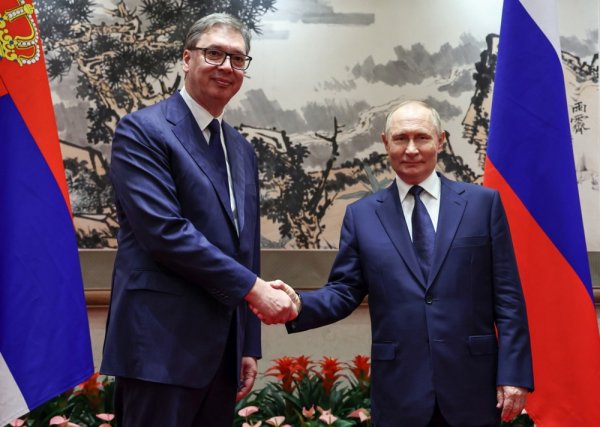 Aleksandar Vučić i Vladimir Putin