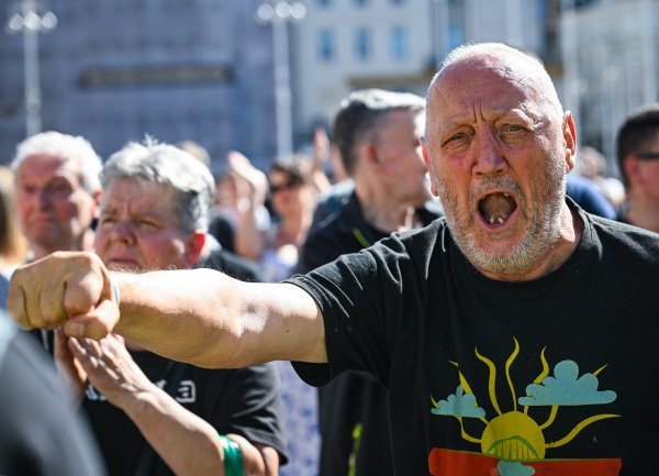 Održan prosvjed protiv stranih radnika