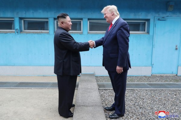 Donald Trump i Kim Jong Un