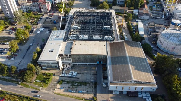 Rekonstrukcija Doma sportova 22.9.2025.