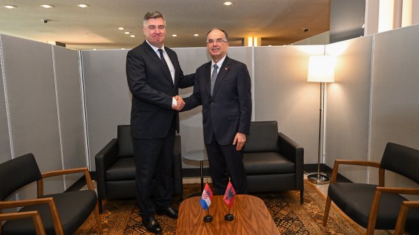 Bajram Begaj i Zoran Milanović