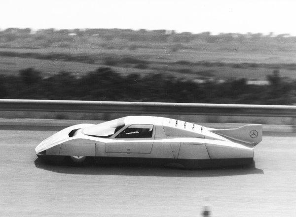 Razvoj aerodinamike kod Mercedes-Benza: C 111-III experimental car