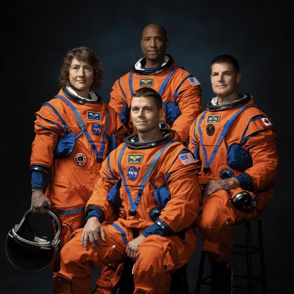 Christina Koch, Jeremy Hansen, Victor Glover i zapovjednik Reid Wiseman