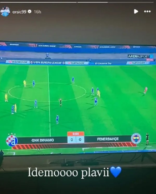 Mislav Oršić objava Instagram