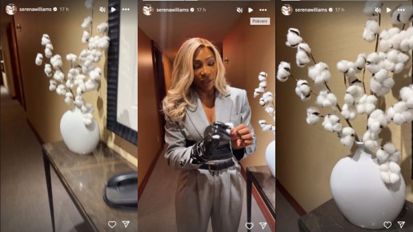 Serena Williams s dekoracijom pamuka u njujorškom hotelu