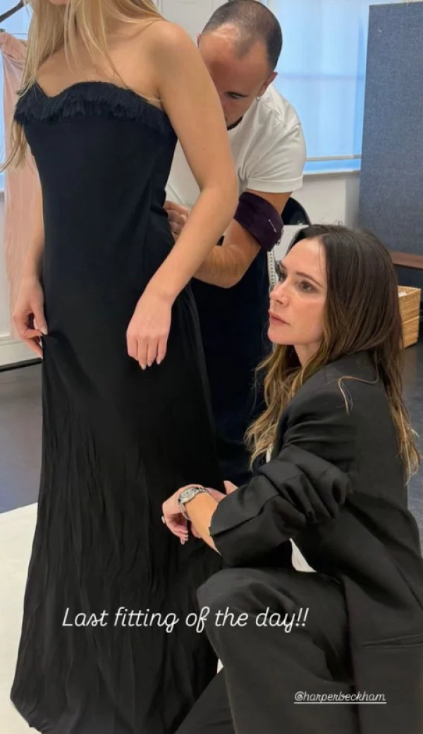 Harper i Victoria Beckham