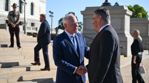 Zoran Milanović i Tim Walz