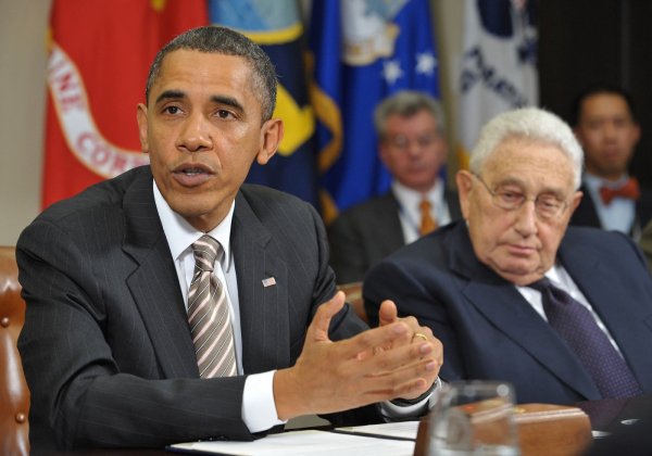 Barack Obama i Henry Kissinger