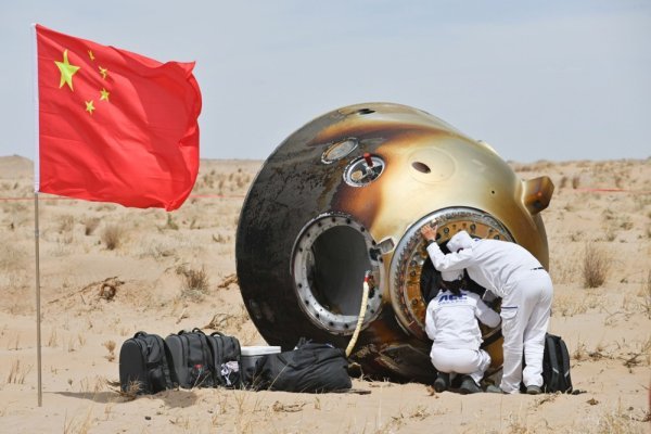 Povratna kapsula svemirskog broda s posadom Shenzhou-19