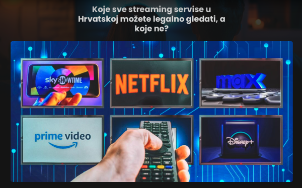 Snimka zaslona stranice Stop piratstvu