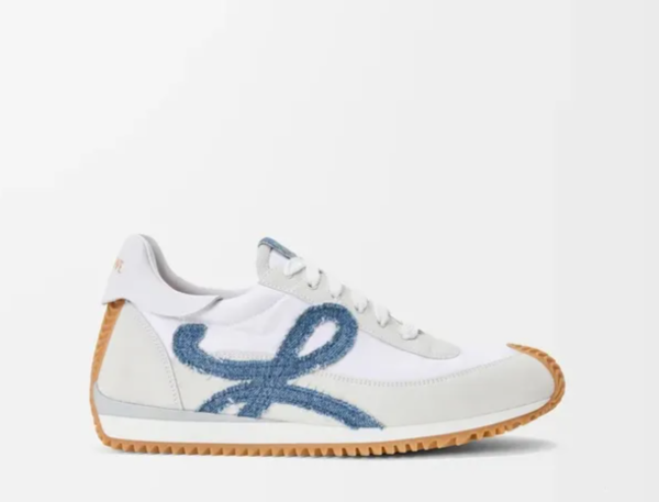 Loewe - Flow Runner 2.0, tenisice od najlona i brušene kože