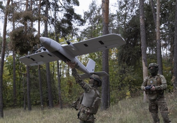 Ukrajinski dronovi - ilustracija