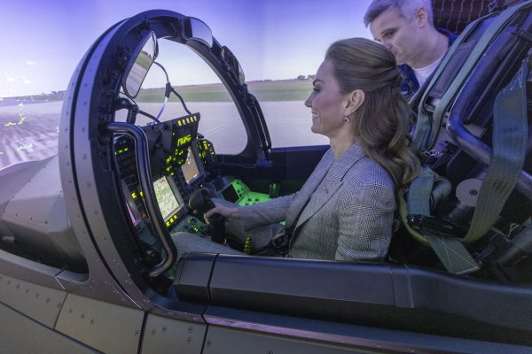 Kate Middleton i instruktor Geraint White