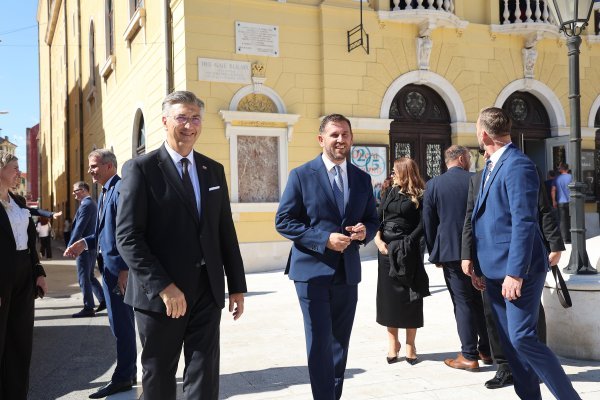 Andrej Plenković i Tomislav Šuta 