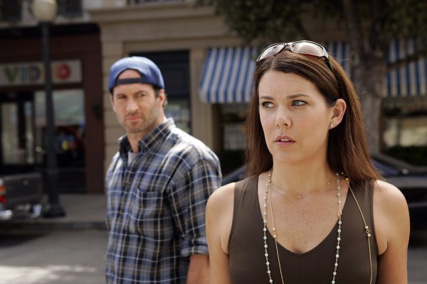 Scott Patterson i Lauren Graham