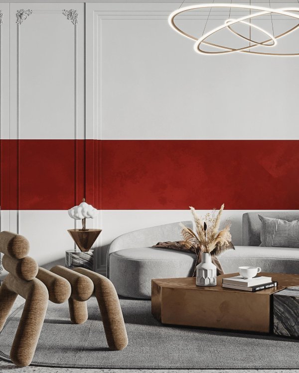 Tamnocrvena narušava dojam doma kao utočišta