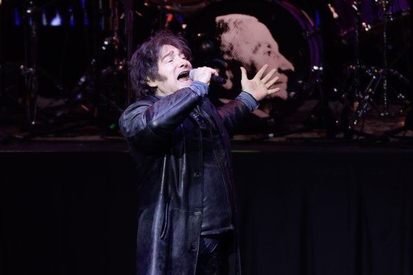 Javier Milei na koncertu