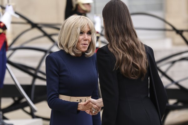 Princeza Rajwa, Brigitte Macron