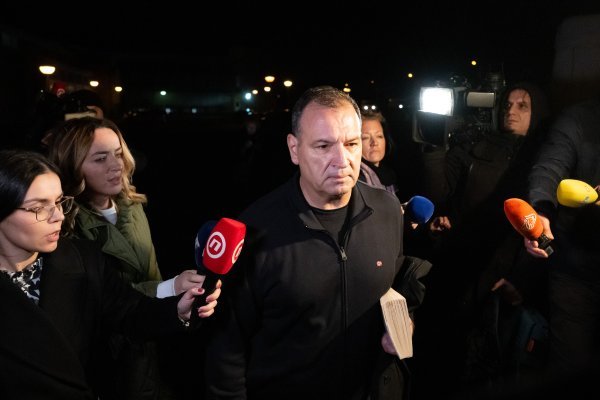 Vili Beroš izlazi iz Remetinca krajem studenog 2024.