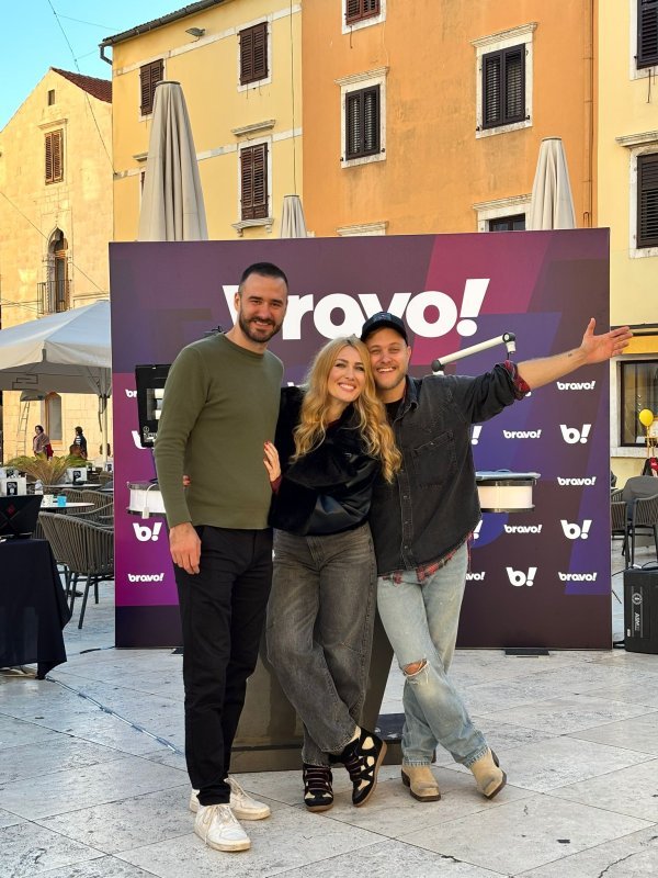 Ivana Mišerić, Filip Han i Bruno Bucić