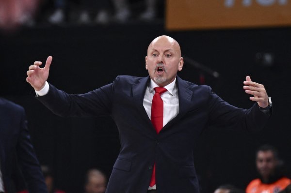Saša Obradović kao trener Monaca u Euroligi