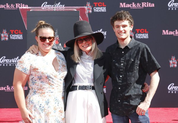 Dexter Keaton, Diane Keaton, Duke Keaton, 2022.