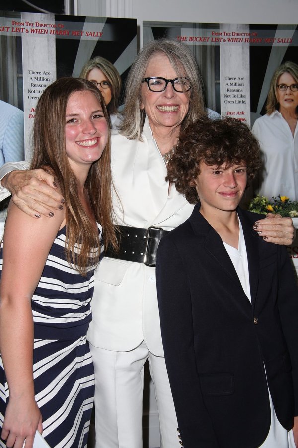 Dexter Keaton, Diane Keaton, Duke Keaton, 2022.