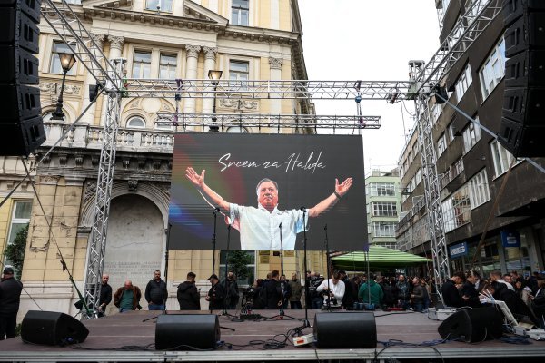 Sarajevo: Oproštaj od Halida Bešlića