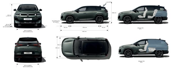 Citroën C5 Aircross - dimenzije