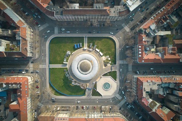 Meštrovićev paviljon tijekom obnove