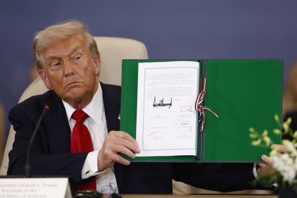 Donald Trump potpisao mirovni sporazum za Gazu