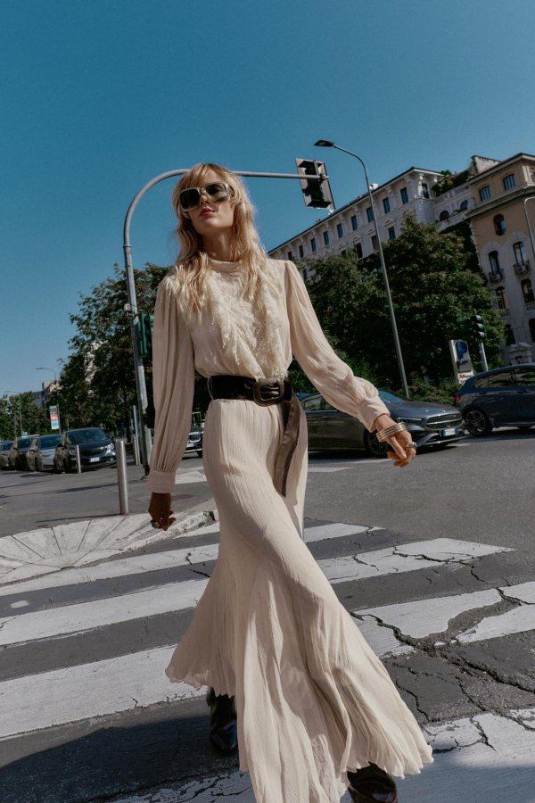 Zara romantična boho haljina