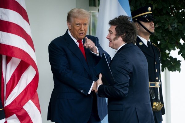 Donald Trump i Javier Milei u Bijeloj kući