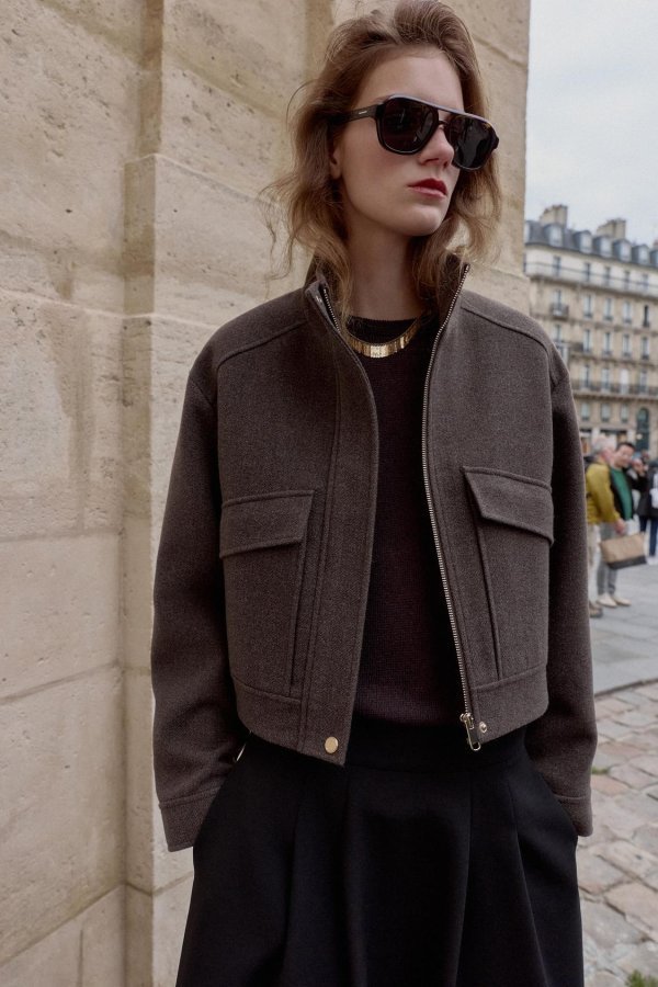 Zara: Jakna s visokim ovratnikom