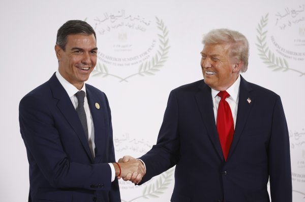 Pedro Sanchez i Donald Trump