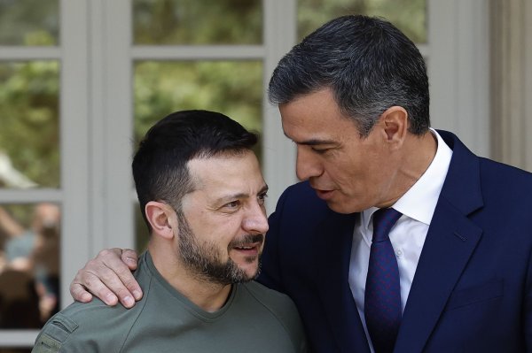 Volodimir Zelenski i Pedro Sanchez