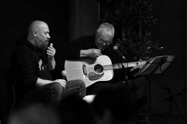 Boris Dežulović i Zoran Predin