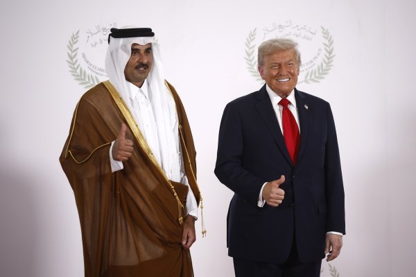 Katarski emir Tamim bin Hamad al Thani i Donald Trump